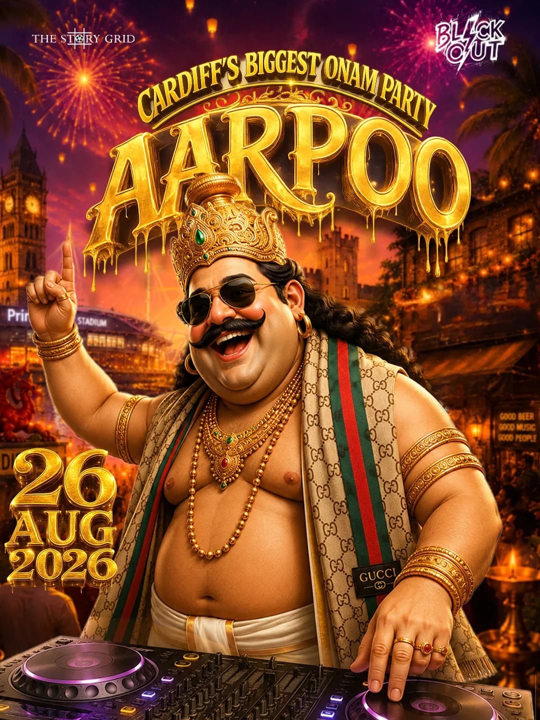 AARPOO | CARDIFF'S BIGGEST ONAM PARTY